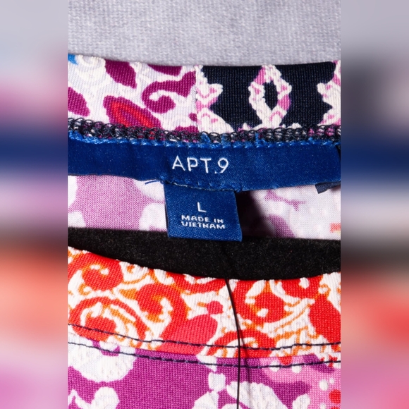 Apt 9 Paisley pull over dress with pockets size Large - Picture 5 of 8